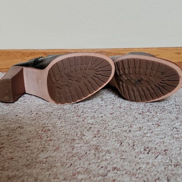 Arricci black leather booties. - Picture 6 of 8